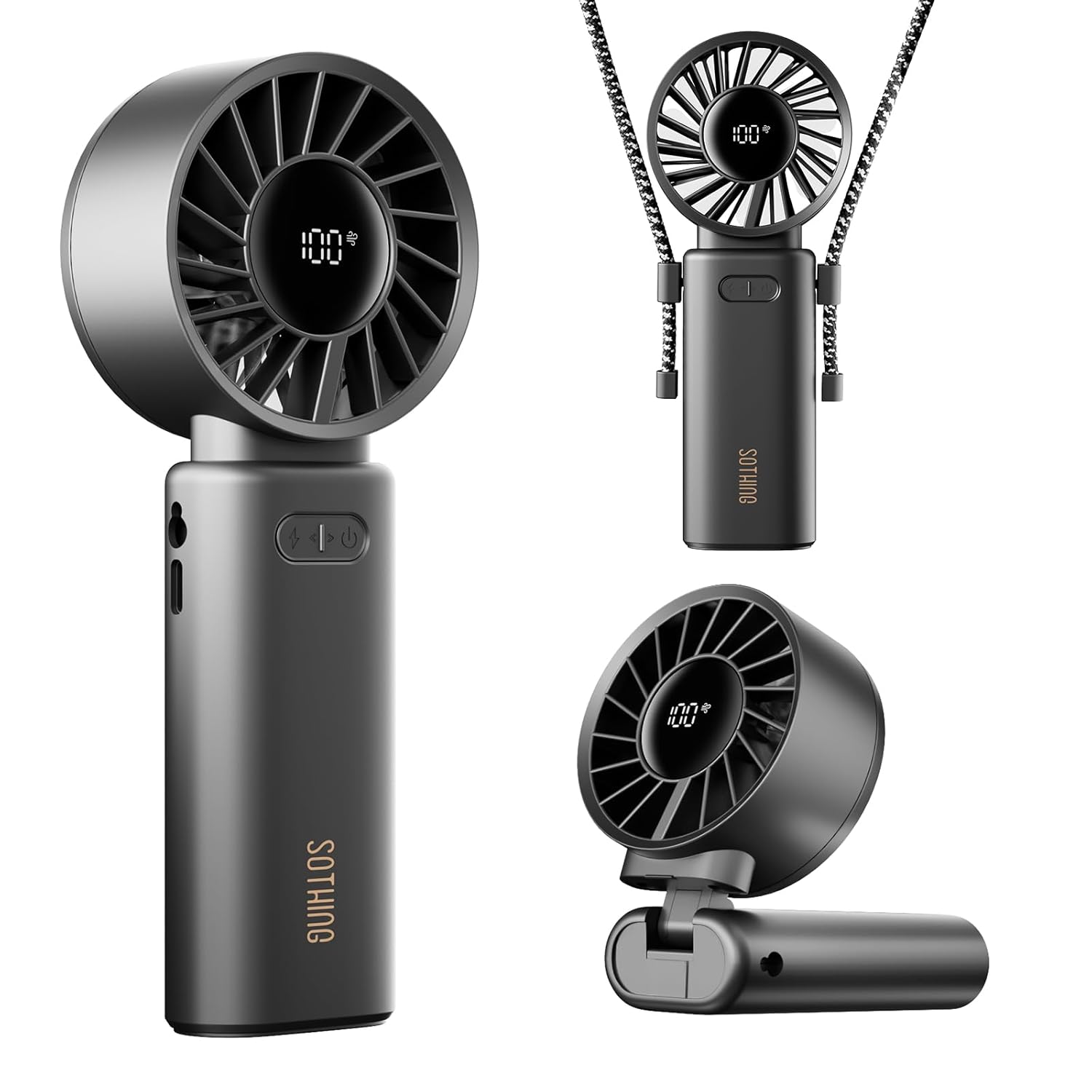 پنکه شارژی دستی شیائومی یوپین Sothing Foldable Handheld Fan – Engine Z mester xiaomi