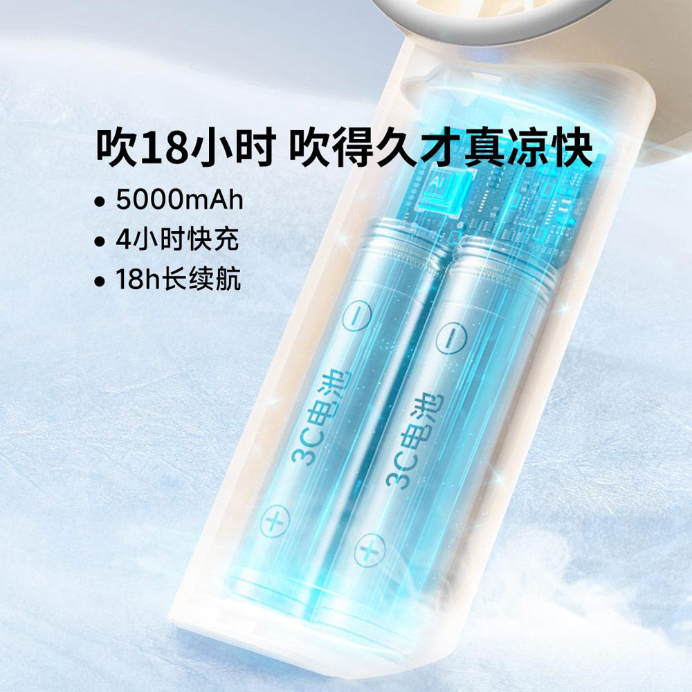 پنکه شارژی قابل حمل شیائومی یوپین مدل SOTHING Cooling Handheld Fan Engine Ice mester xiaomi