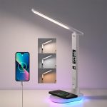 چراغ مطالعه تاشو و شارژر وایرلس LED Business Table Lamp U20-01 mester xiaomi