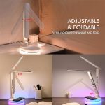 چراغ مطالعه تاشو و شارژر وایرلس LED Business Table Lamp U20-01 mester xiaomi