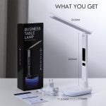 چراغ مطالعه تاشو و شارژر وایرلس LED Business Table Lamp U20-01 mester xiaomi