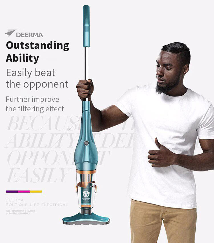 جاروبرقی عصایی شیائومی Deerma DX900 Vertical Poker Vacuum Cleaner mester xiaomi