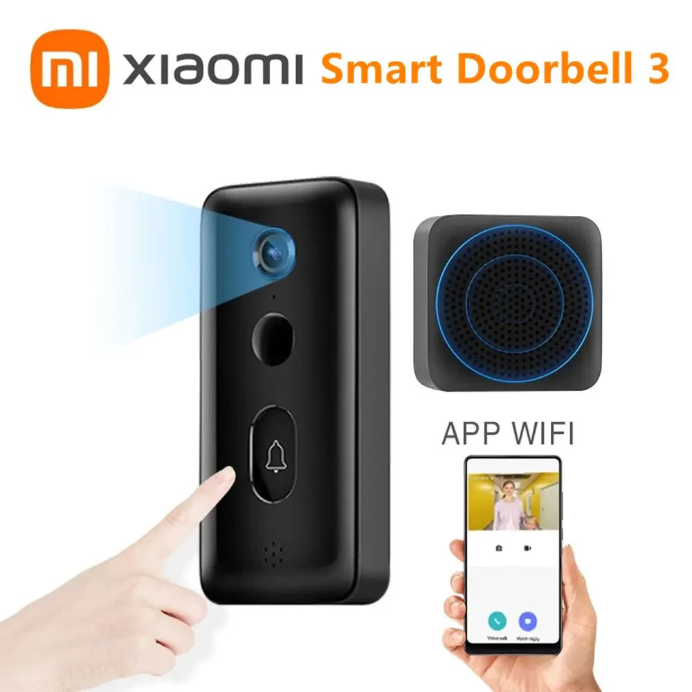 زنگ درب هوشمند شیائومی Xiaomi Doorbell 3 MJML06-FJ mester xiaomi