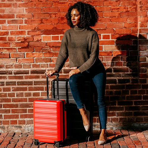 چمدان شیائومی سایز 24 اینچ 90Go Seven Bar Luggage Travel 24 inch mester xiaomi