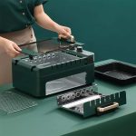 کباب پز برقی چند منظوره شیائومی مدل Xiaomi Liven Electric Barbecue Maker G26 mester xiaomi