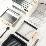 کباب پز برقی چند منظوره شیائومی مدل Xiaomi Liven Electric Barbecue Maker KL-J7900 mester xiaomi