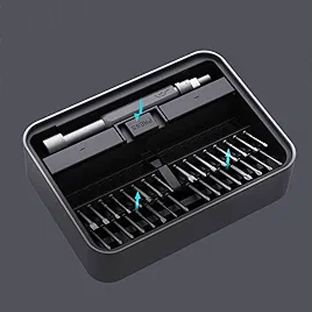 مجموعه پیچ گوشتی کوچک رومیزی 51 عددی شیائومی مدل Mini Screwdriver Set For Desk Series JM-FM2 mester xiaomi