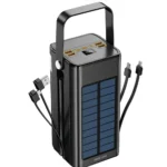 پاوربانک خورشیدی 100000 میلی آمپر گرین لاین مدل Green Lion Solar X 100000mAh Powerbank GL-PX79 mester xiaomi