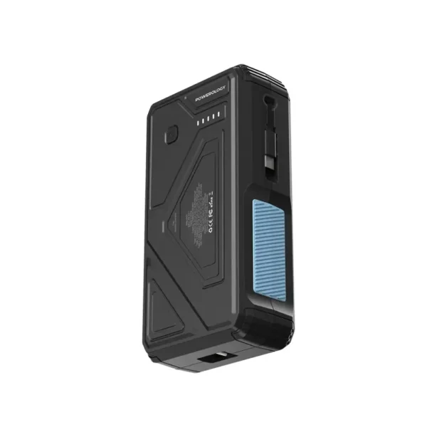 پاوربانک خورشیدی 27000 میلی آمپر پاورولوژی مدل Powerology 27000mAh Solar Wireless Charging Power Bank PPBCHA77 MESTER XIAOMI