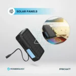 پاوربانک خورشیدی 27000 میلی آمپر پاورولوژی مدل Powerology 27000mAh Solar Wireless Charging Power Bank PPBCHA77 MESTER XIAOMI