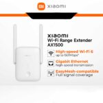 تقویت کننده وایرلس شیائومی مدل Xiaomi WiFi Range Extender AX1500 mester xiaomi